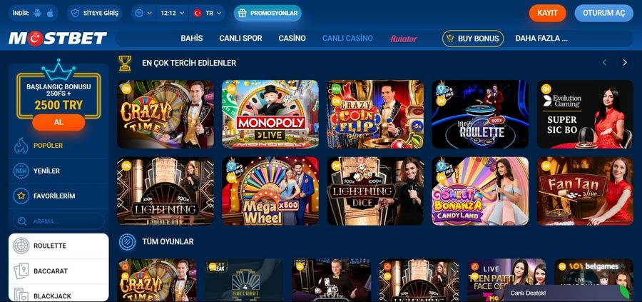 Site de Cassino MostBet Online Portugal